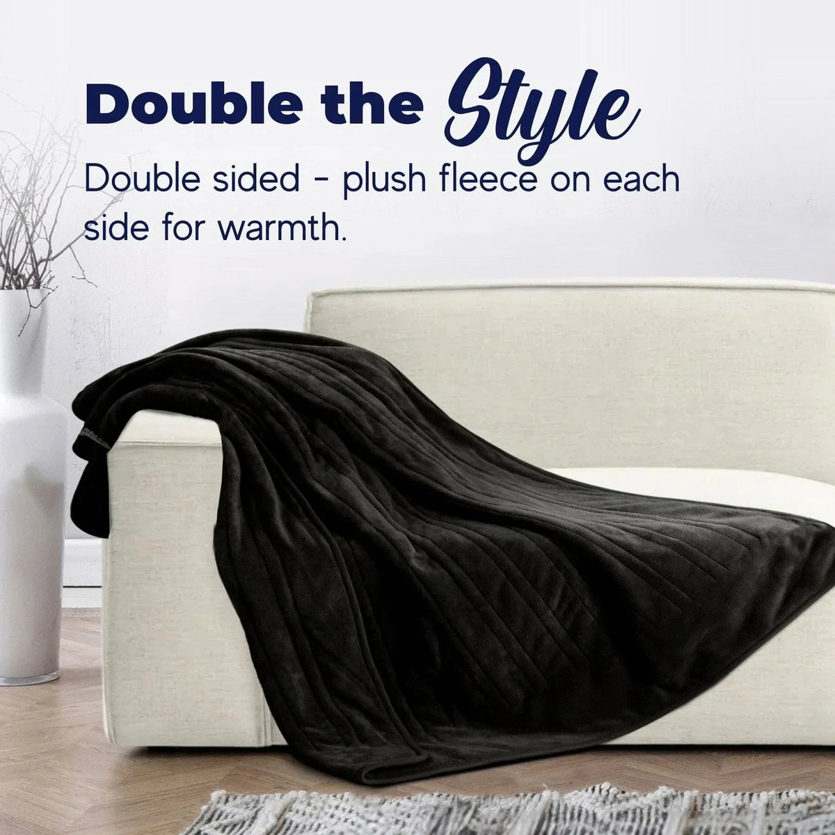 Super soft electric blanket for winter nights