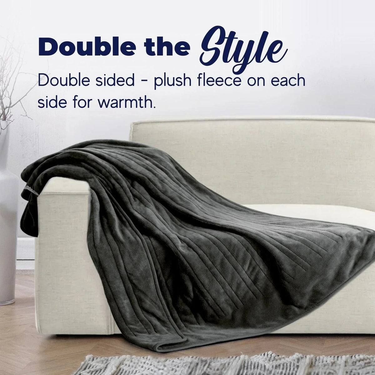Super soft electric blanket for winter nights