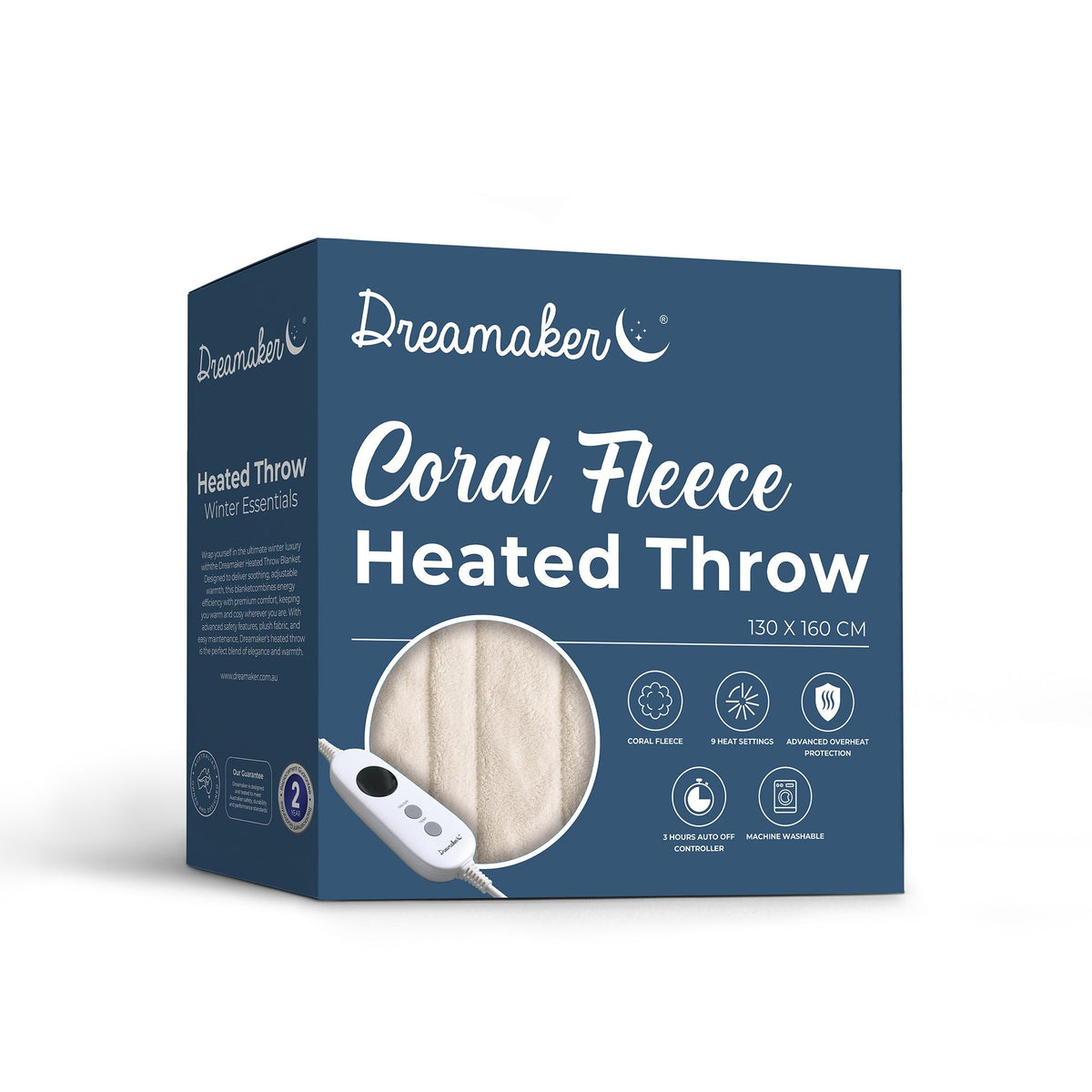 Soft and warm electric blanket for cold weather Australia
