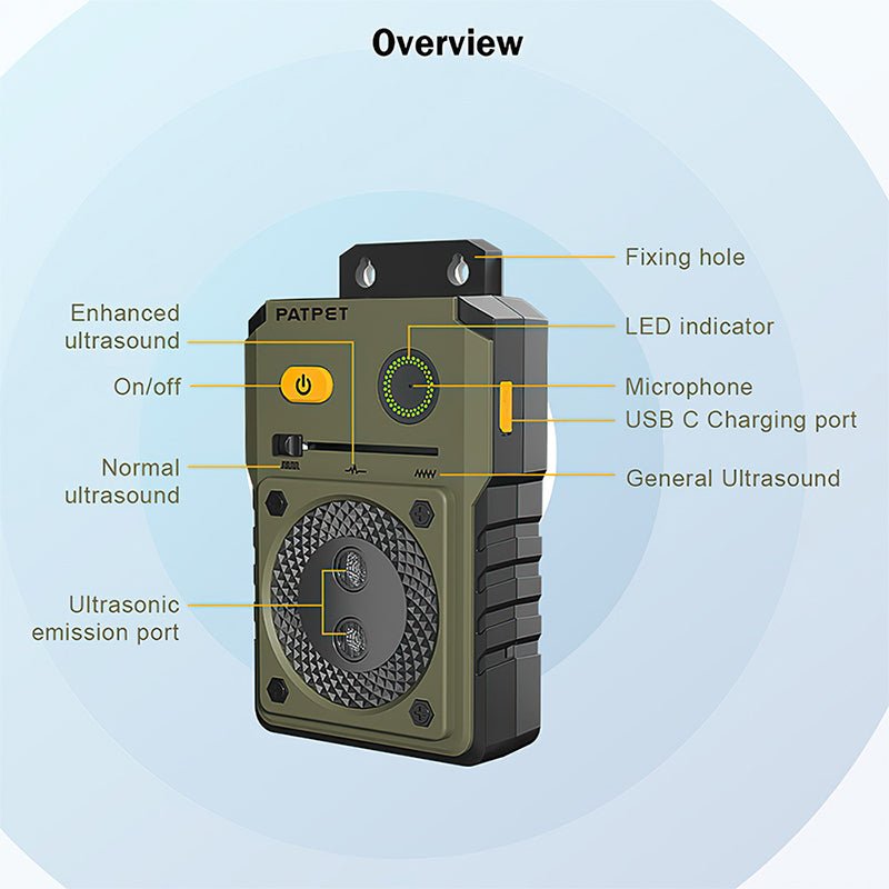 Ultrasonic Anti - Bark Silencer